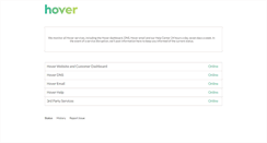 Desktop Screenshot of hoverstatus.com